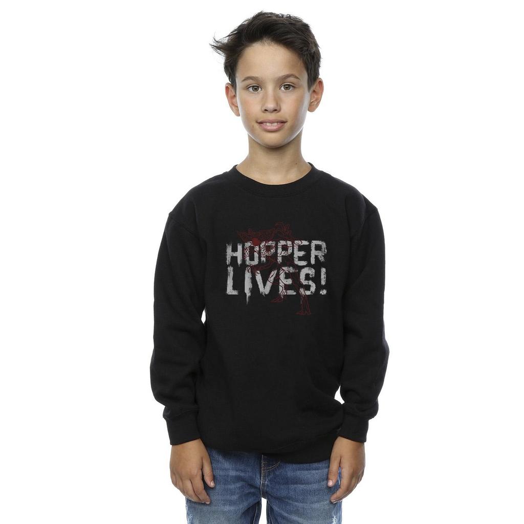 Netflix Boys Stranger Things Hoppers Live Sweatshirt