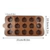 Halloween Silicone Molds Ghost Pumpkin Diy Halloween Chocolate Candy Baking Mold Ice Cube Mold Cake Dessert Decoration