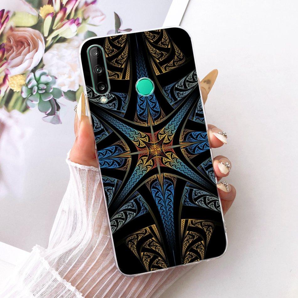 For Huawei Y7p Cool Dragon Tiger Pattern Phone Case For Huawei Y7P 2020 ART-L28 ART-L29 Soft Silicone TPU Cases