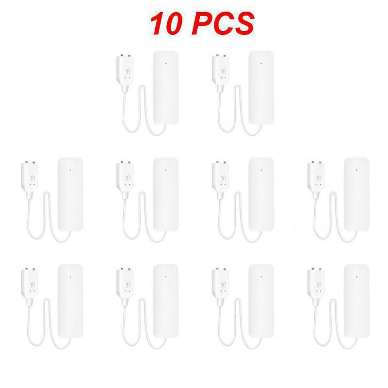 Сигнализация о затоплении Прочная конструкция Простая настройка Мониторинг в реальном времени Мгновенные оповещения Предотвращение ущерба от воды Беспроводной детектор утечки воды