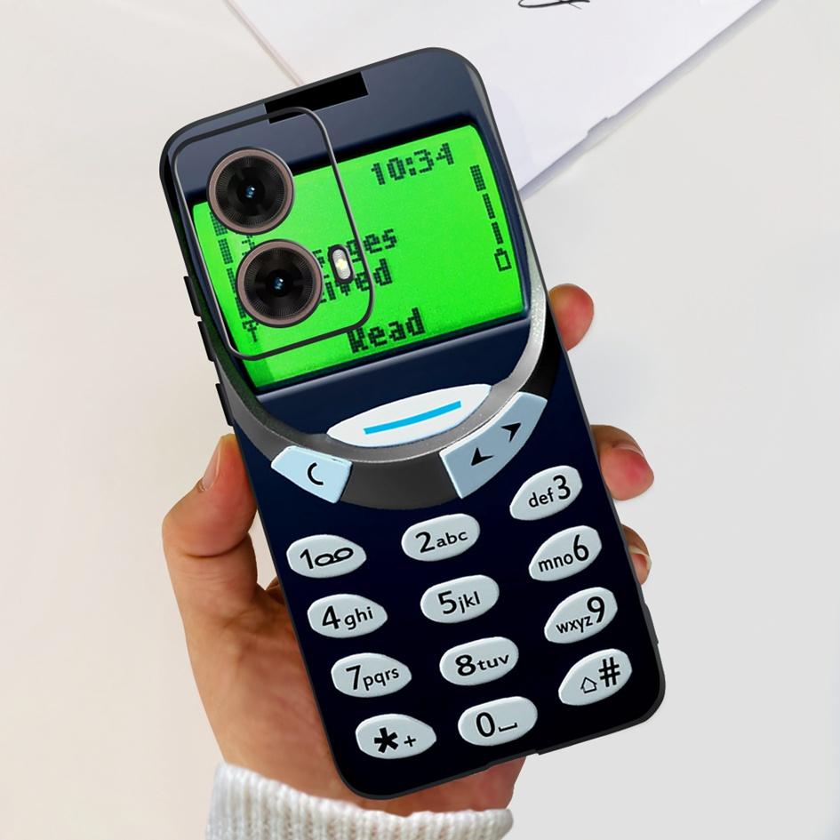 Чехол для Motorola Moto G85 MotoG85 5G 2024 Модный Цветочный Мягкий Силиконовый Чехол для Телефона Для Motorola G85 MOTO G 85 Защитный Fundas