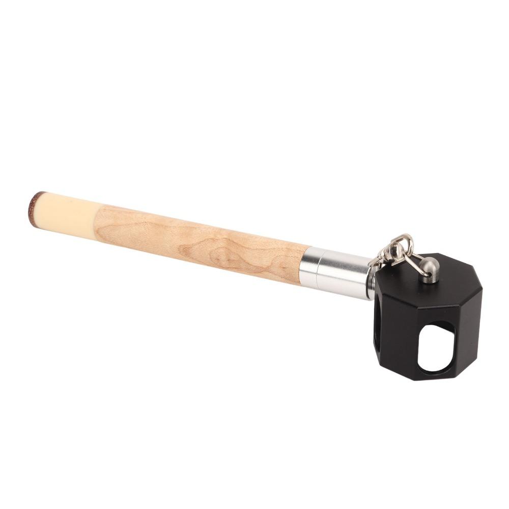 Compact Billiard Chalk Box 2 in 1 Cue Tip Pricker Portable Tip Pricker Wooden Cue Snooker Play