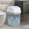 Home Garbage Can with Lid Thickened Press Type Swing Cover Large Capacity Kitchen Hotel Bathroom Office Trash Can