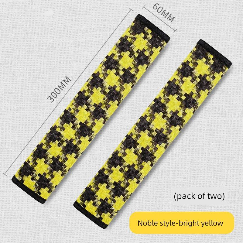 Car Seat Belt Shoulder Pads for Women 27cm 33cm Extended Anti-Wear Seat Belt Covers Anti-Strangling Seat Belt Covers