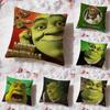 Чехол на подушку Аниме S-ShrekS Премиум-комфорт Двусторонний чехол для подушки - Дизайн "Два в одном" для любой комнаты и салона автомобиля