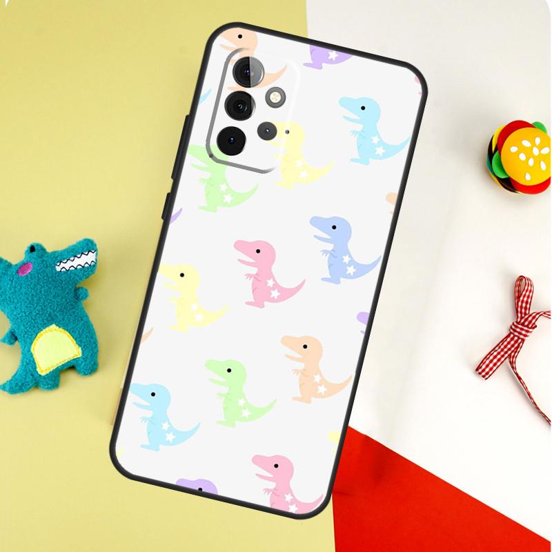 Милый Детеныш Динозавра Для Samsung Galaxy A53 A33 A13 A54 A34 A14 A55 A35 A15 A05 A06 A16 A22 A32 A52 Чехол для Телефона