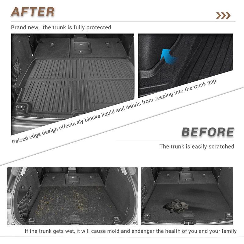 Складной коврик в багажник из ТПЭ для Volvo XC60/XC90/XC40/V90/S90/EX30