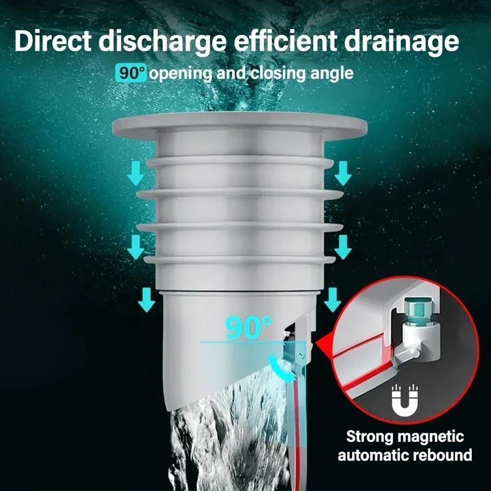 Силиконовый сифон для слива 2 цвета, заглушка для герметизации канализационной трубы, переносные сливы, аксессуары для ванной комнаты