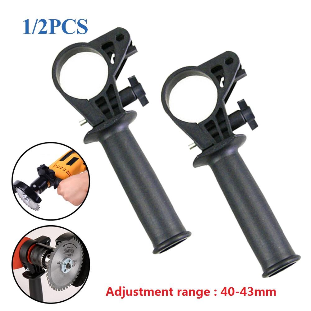 1/2Pcs Universal Side Hammer Drill Handle Fits Replacement Grinding Machine Durable Drill Bit Acc
