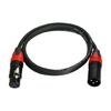 Кабель XLR для записи, 3-контактный, папа-мама, гибкий, для источника на столе, для голоса и стриминга