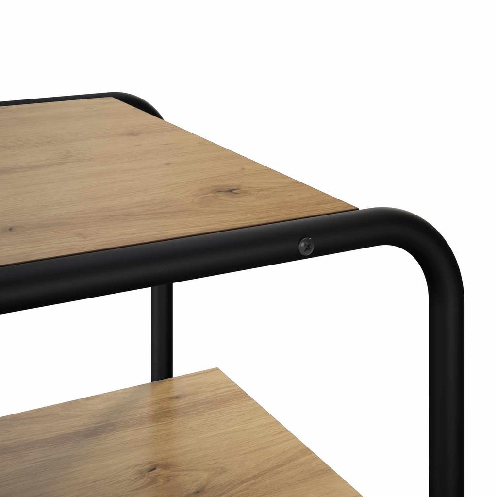 Artisan Oak Console Table 60 x 41 x 75 cm Particleboard
