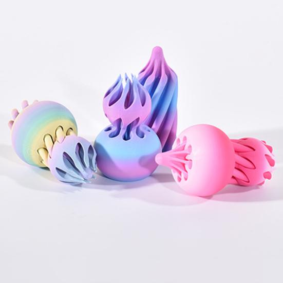 Спиральная тыква игрушка-фиджет невозможная тыква проходная игрушка 3D печатная спиральная тыква игрушка мини вихревая нить иллюзия настольный декор подарок для снятия стресса