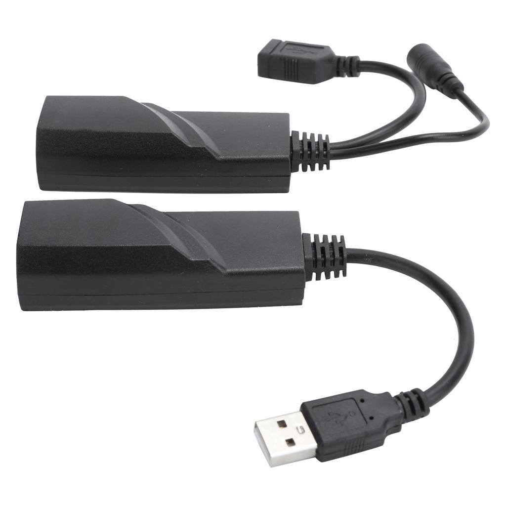 Сетевой удлинительный кабель USB2.0 - RJ45 адаптер-конвертер удлинитель CAT5E CAT6