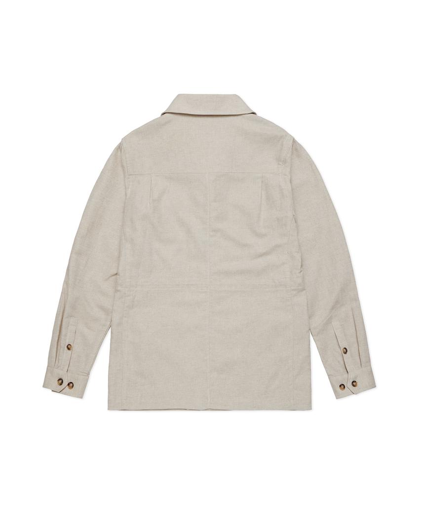 Man On The Boon Safari Field Jacket Ivory