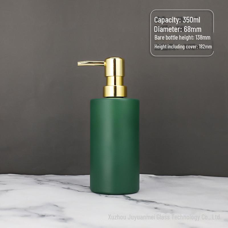 Стеклянный флакон для лосьона и мыла в скандинавском стиле для дома, дезинфицирующее средство для рук и гель для душа в отеле