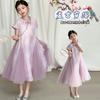 Girls' dress, summer new style, girls' new Chinese style dress, big children's national style cheongsam dress, summer dress, Hanfu dress
