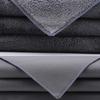 cxbkdv1 Car Wash Cleaning Drying Towels Cloth For Mitsubishi Lancer EX 10 Outlander 3 Asx L200 Auto Logo Microfiber Towel Accessories