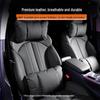 Leather Headrest Cover for Buick GL8, Encore Plus, Lingshang E5, Avia, Regal, Lu Zun, Angke Qi, and Century
