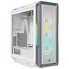 CORSAIR iCUE 5000T RGB Закаленное стекло Mid-Tower Компактный ATX Корпус для ПК Белый CC-9011231-WW