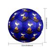 Tottenham Crest Design Printed Size 5 Soccer Balls, High-Quality, Anti-Slip, Protective Football, A Unique Gift , Birthdays, Christmas Gifts