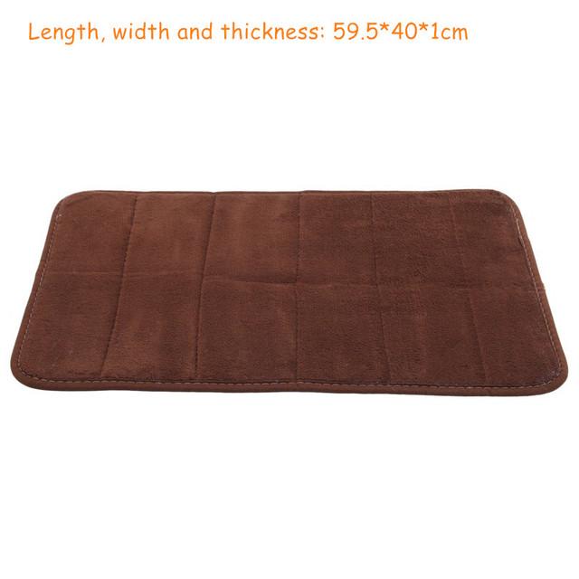 U-образный впитывающий воду пенный коврик для ванной коврик для унитаза ванная комната ковер из кораллового флиса противоскользящий пол туалет домашний декор бытовая техника