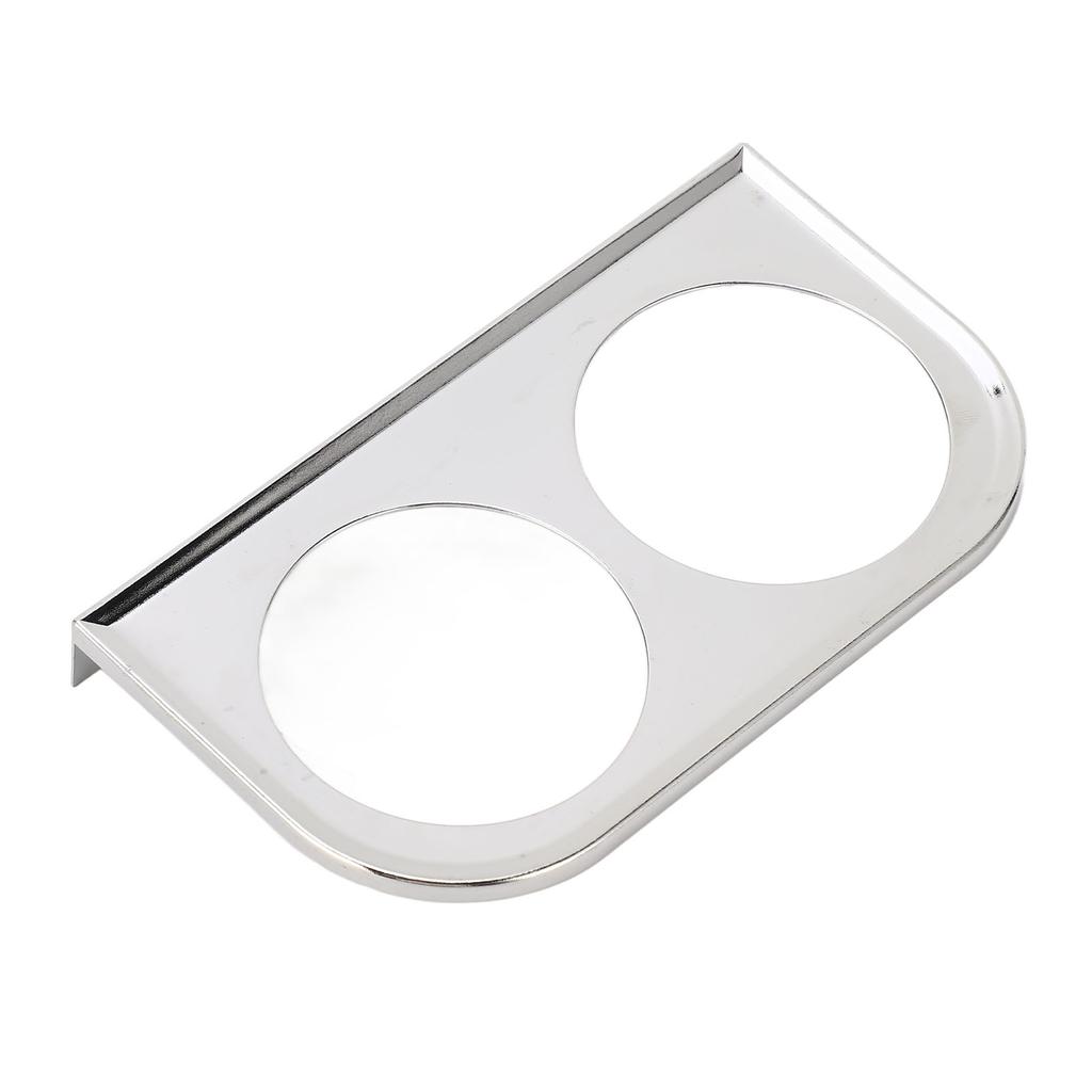 2 Hole Gauge Panel Gauge 2‑1Celsius16 Inch 52MM Metal Car Meter Mount Instrument Panel