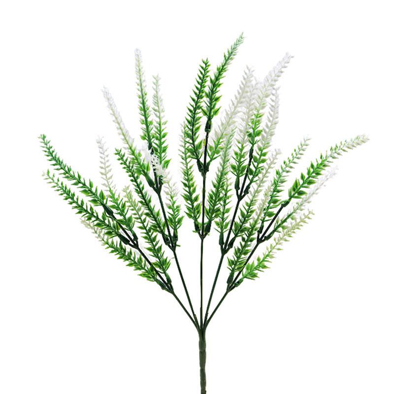 Шелковое растение лаванды Искусственный букет из пластика для украшения дома и использования на мероприятиях