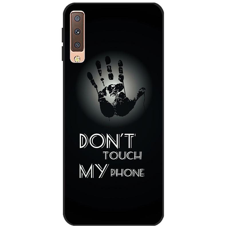 Чехлы для Samsung Galaxy A7 2018, силиконовый цветной чехол для телефона, чехол для Samsung A7 2018 A750 A750F, защитный корпус 6,0 дюймов