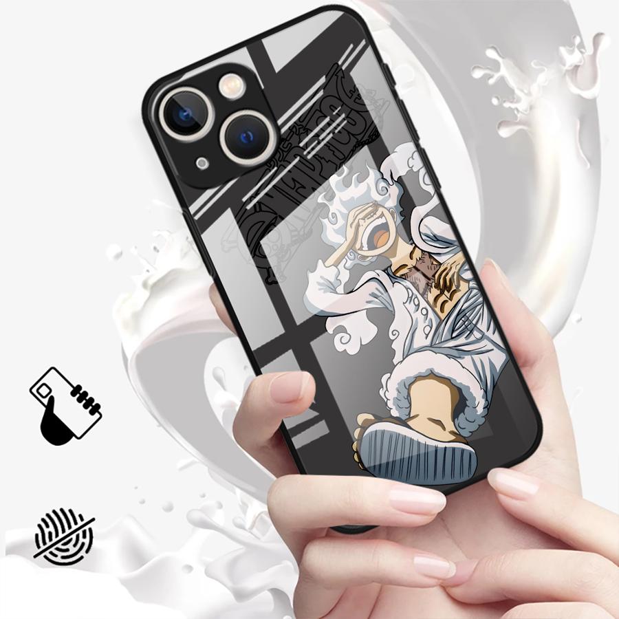 Чехол для iPhone 17 Pro Max XR 12 14 11 8 Air 16 15 Plus 13 Стеклянная крышка для телефона OneS P-ieceS Крутой