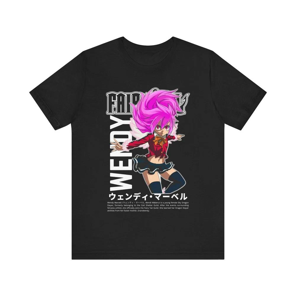 Anime Fairytail Wendy TShirt Size S4XL Gift For Friends