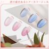 Biutee Gel Nail Sheer Color Gel 2 Color Set Jelly Natural Pink Transparent Single Color Polish Type Self Nail Self Nail Transparent Salon Grade