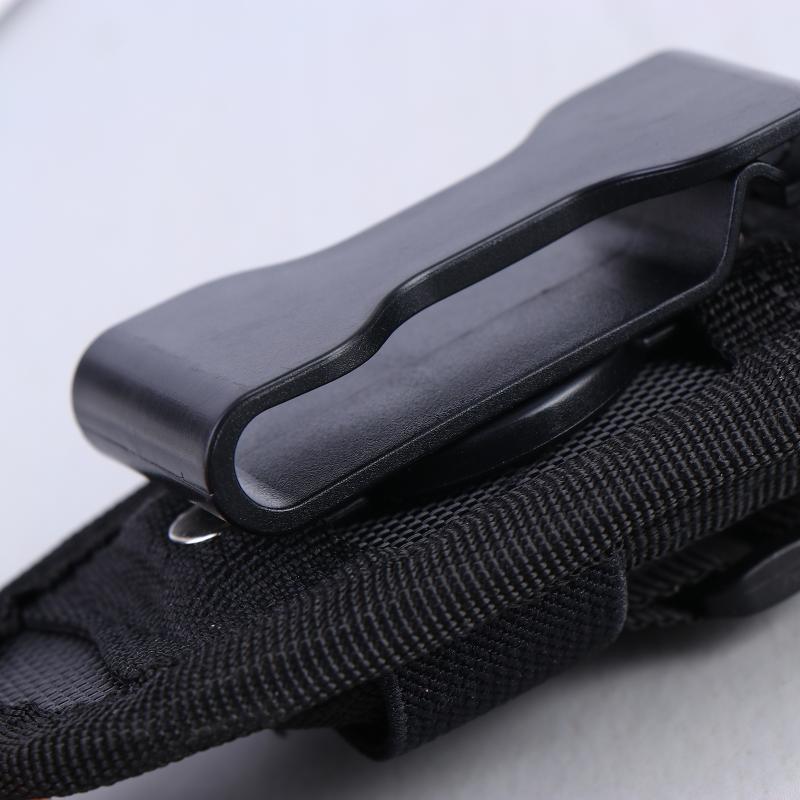 Belt Flashlight Pouch 360 Degrees Rotatable Outdoor Torch Case Hunting Lighting Light Holder Waist Bag 1/2Pcs