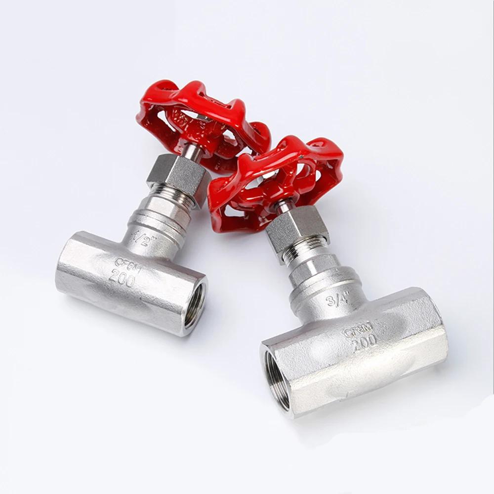 DN15-50 1/2" 3/4" 1" 1-1/4" 1-1/2" 2" BSPT Внутренняя запорная арматура Нержавеющая сталь 304 Вода Газ Масло Дом Сад