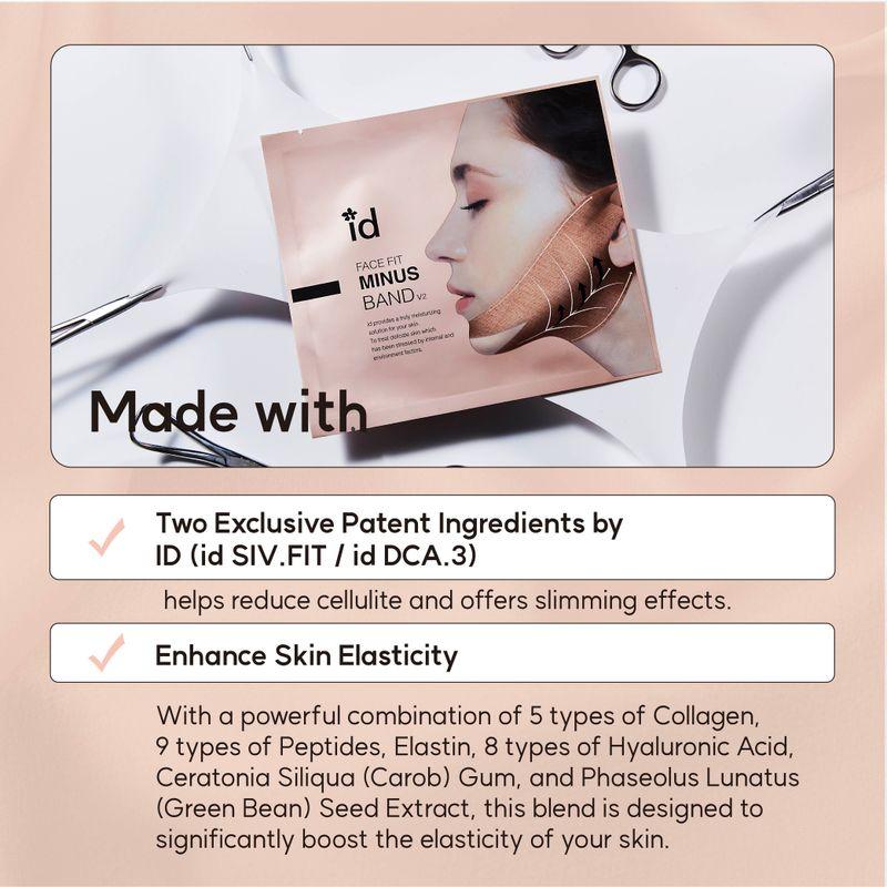 ID Placosmetics Face Fit Minus Band V2 (4 шт.)