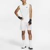 Nike Мужские майки Белые С круглым вырезом Умеренный прямой крой BV5601-100