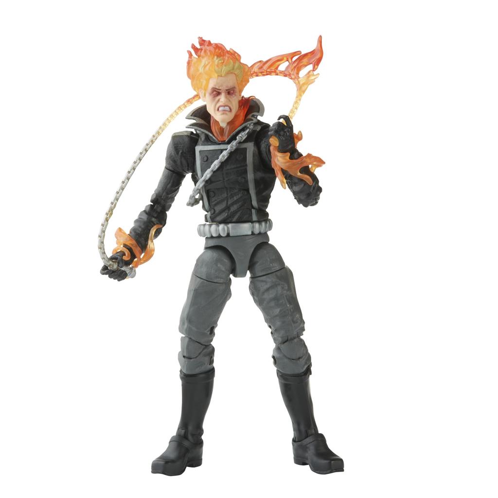 Hasbro Marvel Legends Series Marvel Comics Ghost Rider Action Figure with 6 Accessories Authentic 6-inch (F3450)