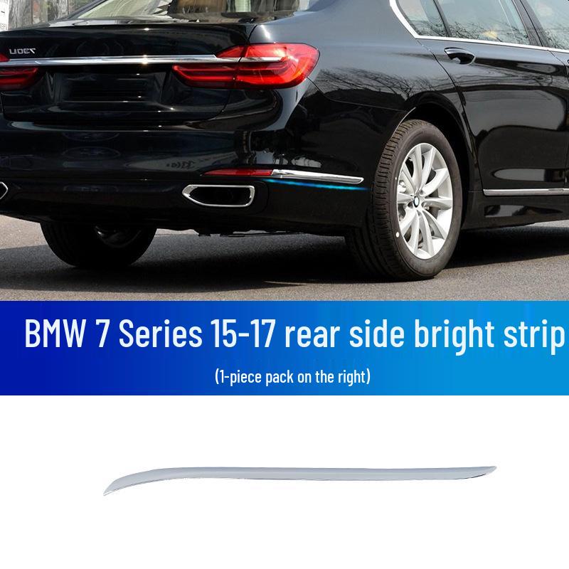 BMW Fender & Bumper Decorative Strips: 730Li Side Vents, 740Li Fog Light, 750L Front & Rear.