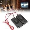 8 Ohm  3W Portable Heavy Bass O Cavity Magnetic Dual Speaker Loudspeaker for Home Use
