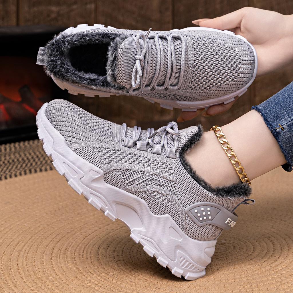 Cotton shoes women's winter velvet thickened temu explosion thick-soled cotton boots lightweight short boots cold-proof and warm boots