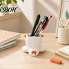 Gel Pen Storage Container Upside Down Duck Holder, 3D Printed Desk Organizer, Funny Desktop Stationery Holder for Office School, Creative Gift