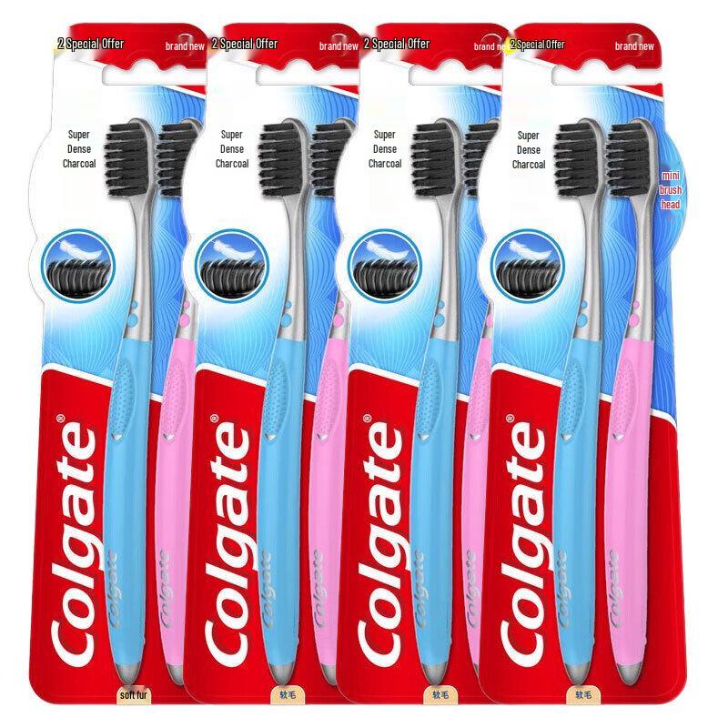 Colgate Mini Head Charcoal Soft Toothbrush