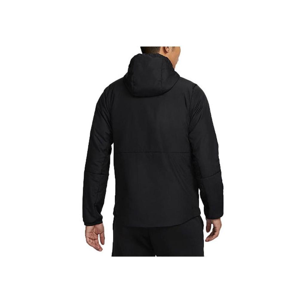 Nike Unlimited Therma-FIT Solid Casual Hooded Long Sleeve Jacket Men Jackets Black FB7545-010
