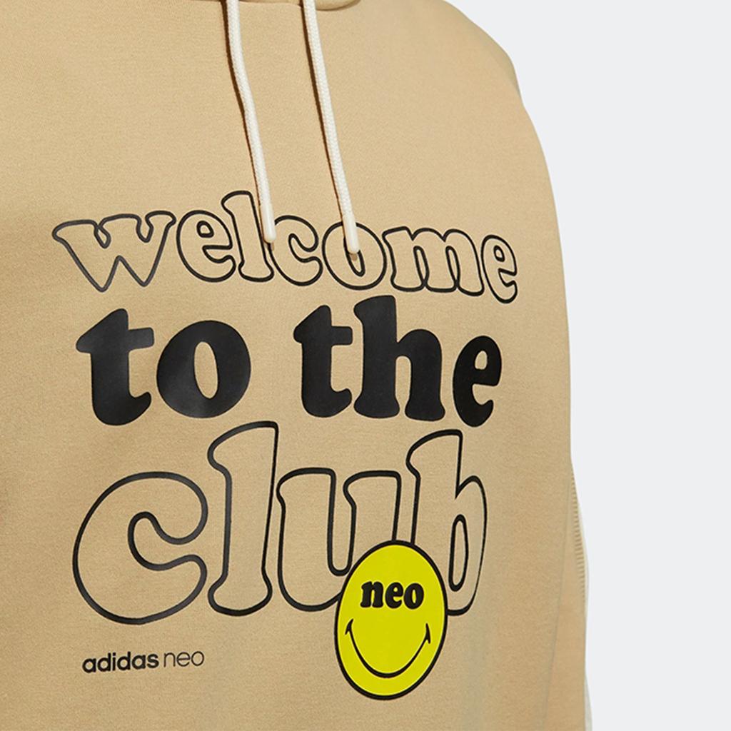 Men's Adidas Sweatshirts Men's Brown Hooded Moderate Other