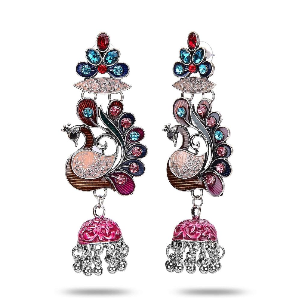 Стильная женская серьга, ДРУЖЕСТВЕННАЯ ДЛЯ КОЖИ - без никеля и свинца в соответствии с международными стандартами. Антиаллергенный и безопасный для кожи.