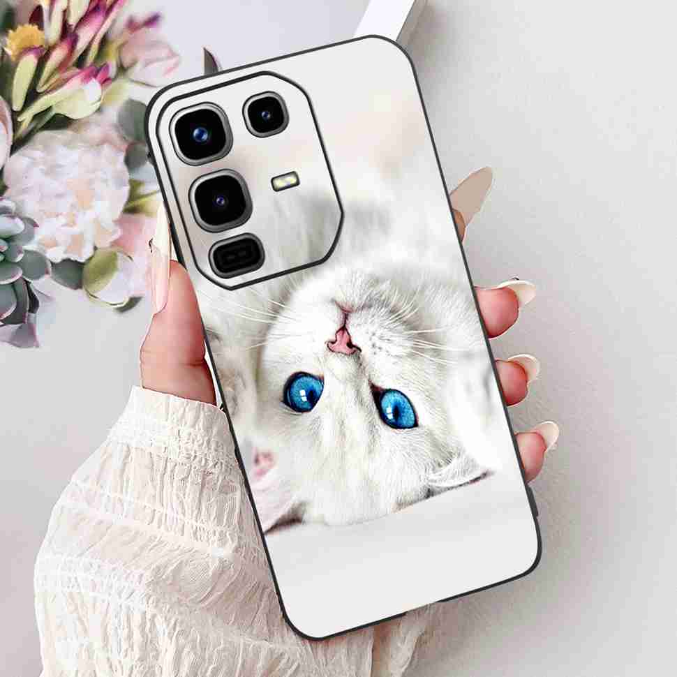 Для Infinix Note 50 2025 Чехлы X6858 С рисунком Силиконовый Мягкий Чехол Для Infinix Note 50 Note50 5G Чехол для Телефона Защита Задняя Крышка