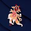 Chinese-style Koi Brooch, High-end Women's Exquisite and Individual Enamel Brooch, Niche Design Sense Brooch