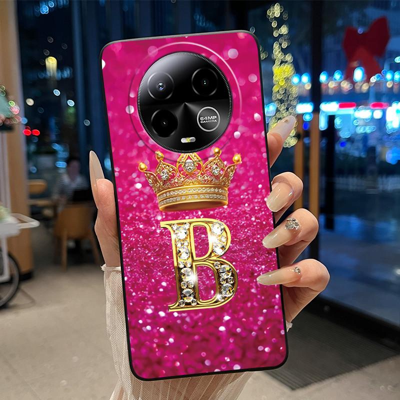 Черный чехол для BLU Bold K50, мягкий силиконовый, ударопрочный, защитный корпус для BLU Bold K50, новая роскошная задняя крышка с буквой-короной