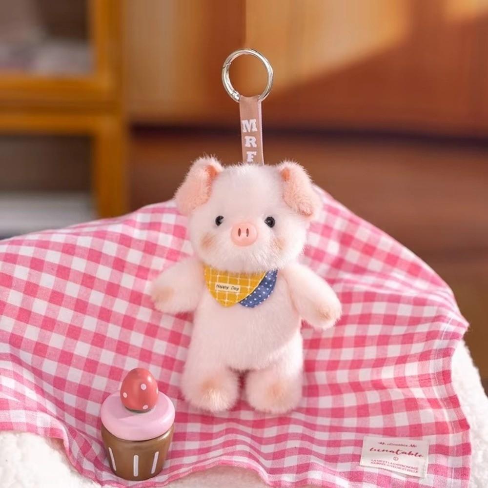 Super Soft Plush Keychain Toys PP Cotton Stuffed Doll Keyring Gifts for Friends