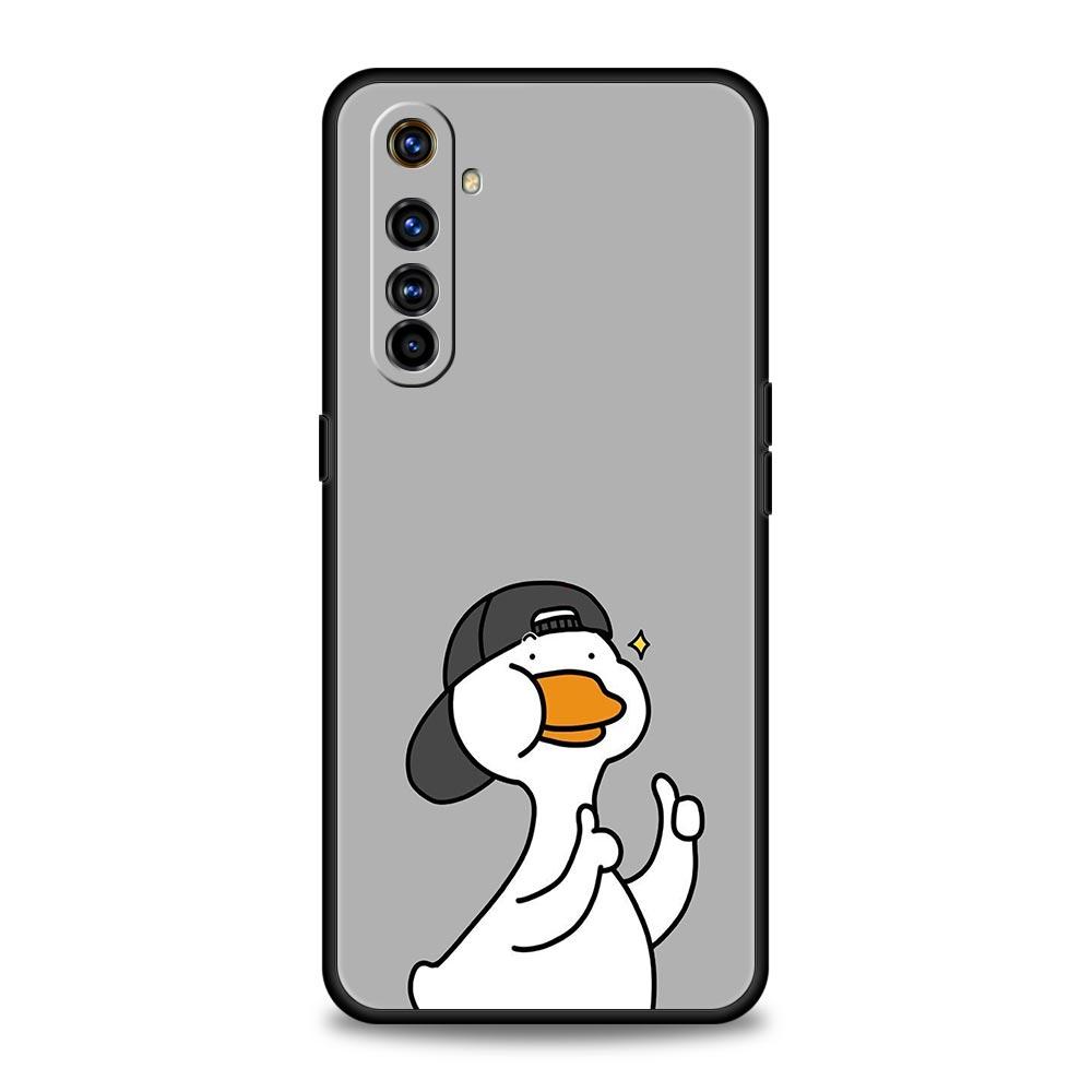 Смешной Милый Утенок Модный Чехол Для Realme 16 15T 14 13 12 11 10 4G 9 8 5G Pro Plus C21 C25 C35 GT5 GT3 GT2 Neo 2 3 3T 5 Чехол