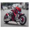 1:12 Scale Tyrannosaurus Rex V-REX Alloy Racing Motorcycles Model, with Simulation Street Motorcycle Model Collection